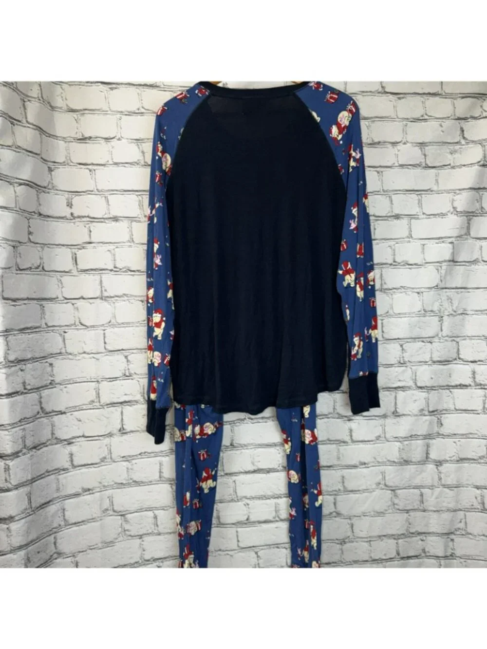 Disney x Munki Munki Womens Winnie the Pooh Pajamas Set Sz 2XL Holiday Christmas - Picture 4 of 12